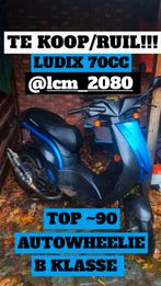 Peugeot ludix 70cc TE RUIL/TE KOOP, Fietsen en Brommers, Scooters | Overige merken, Ophalen