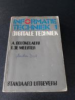 Informatietechniek 1, digitale techniek, Boeken, Schoolboeken, Ophalen, Gelezen, Informatica en Computer