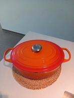 Le Creuset stoofpan, Huis en Inrichting, Ophalen of Verzenden, Gebruikt, Gietijzer