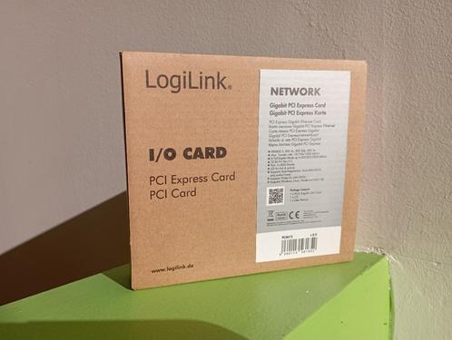 Carte Réseau LogiLink Gigabit PCI Express PC00012, Computers en Software, Netwerkkaarten, Nieuw, Ophalen of Verzenden