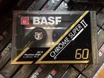NOS BASF Chrome Super II 60 cassettebandjes NIEUW CSII tapes, 26 bandjes of meer, Ophalen of Verzenden, Onbespeeld, Nieuw in verpakking
