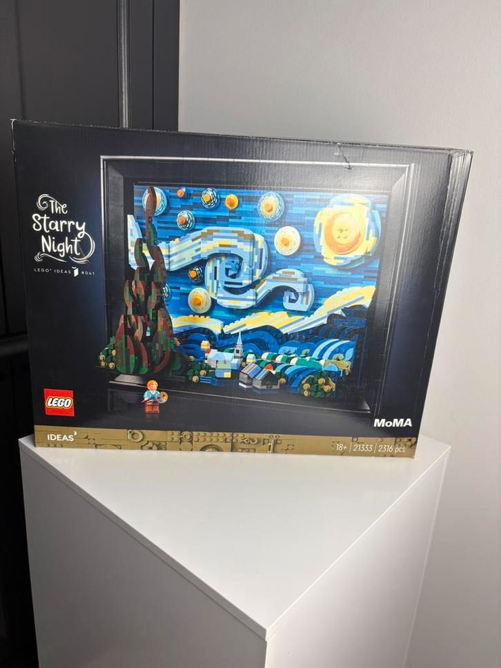 Lego Ideas 21333 set, De Sterrennacht van Vincent van Gogh, Enfants & Bébés, Jouets | Duplo & Lego, Comme neuf, Lego, Enlèvement ou Envoi