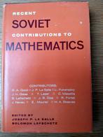 Recent Soviet Contributions to Mathematics, Utilisé, Enlèvement ou Envoi