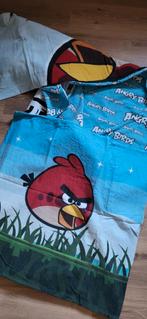 Flanel dekbedovertrek angry birds, Kinderen en Baby's, Blauw, Dekbedovertrek, Ophalen of Verzenden, Jongetje of Meisje