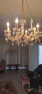 MOOIE MARIE - THERESE LUSTER MET 8 LICHTPUNTEN, Ophalen, Zo goed als nieuw, Glas, LANDELIJK