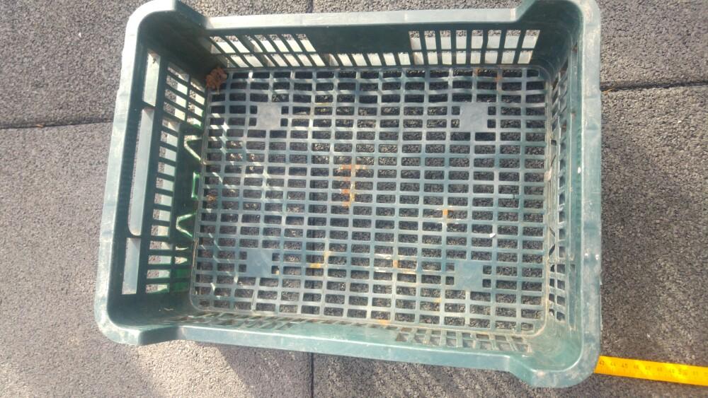 Casier boite de rangement 30cm x 40cm vert, Enlèvement ou Envoi, Utilisé