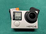 Gopro Hero 4- Actie camera met veel accesoires, Ophalen of Verzenden, Zo goed als nieuw, GoPro