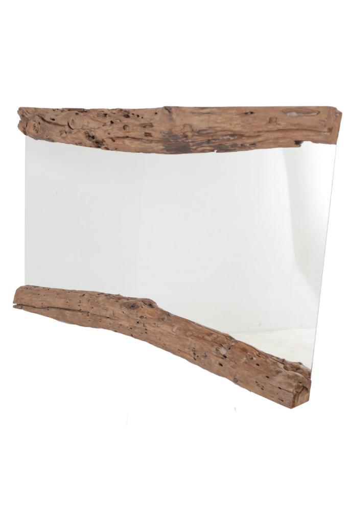 Boomstam spiegel, Huis en Inrichting, Woonaccessoires | Spiegels, Nieuw, 125 cm of meer, Minder dan 100 cm, Ophalen of Verzenden
