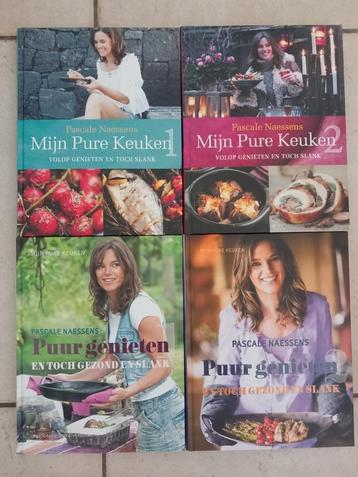 4 X Kookboeken Pascale Naessens beschikbaar voor biedingen