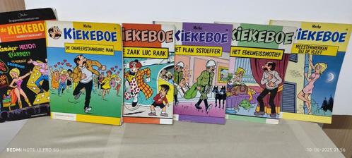 KIEKEBOE nummers 16, 32, 25, 34, 64 De KIEKEBOES nummer 4., Boeken, Stripverhalen, Ophalen