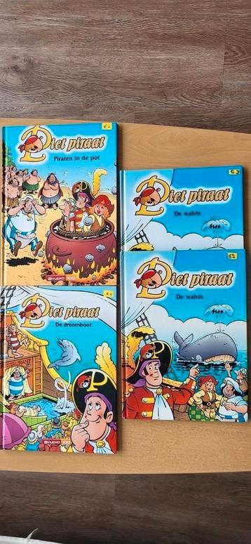 Piet Piraat leesboeken, Studio 100, 4 à € 2/st0 beschikbaar voor biedingen