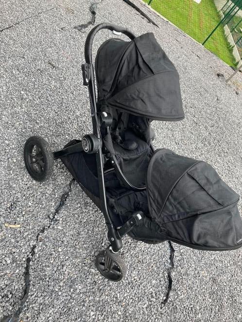 Babyjogger Cityselect tweeling kinderwagen, Kinderen en Baby's, Buggy's, Gebruikt, Overige merken, Duomodel, Regenhoes, Verstelbare rugleuning