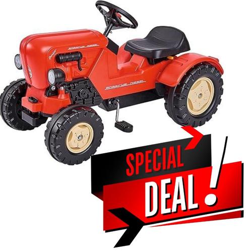Porsche Diesel Junior Kindertractor SNELLE GRATIS LEVERING, Kinderen en Baby's, Speelgoed | Educatief en Creatief, Nieuw, Ontdekken
