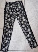 Comma, zwart/witte broek maat 36, Vêtements | Femmes, Culottes & Pantalons, Taille 36 (S), Comma, Porté, Noir