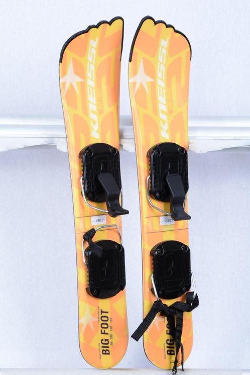 Skis à lame de neige de 66 cm KNEISSL, gros pied, orange + K, Sports & Fitness, Ski & Ski de fond, Utilisé, Skis, Autres marques