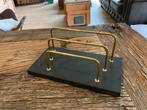 Vintage brievenhouder - documenten organizer - koper, Ophalen of Verzenden