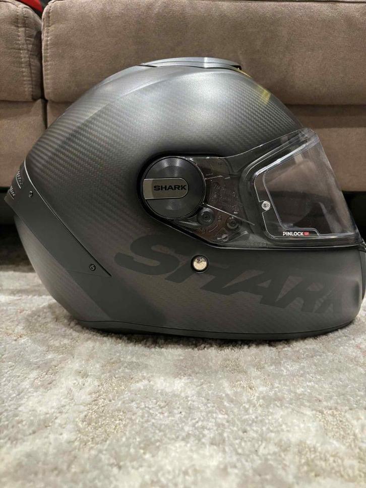 Shark Spartan RS Carbon Skin - maat L - topstaat, Motoren, Kleding | Motorhelmen, L, Shark, Ophalen of Verzenden