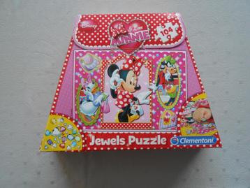 Clementoni Puzzel Minnie Mouse - Jewels Puzzle beschikbaar voor biedingen