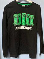Minecraft longsleeve 146/152, Enlèvement ou Envoi, Utilisé, Garçon ou Fille, Chemise ou À manches longues