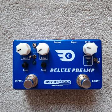 Mosky Deluxe Preamp / Booster / Overdrive effectpedaal beschikbaar voor biedingen