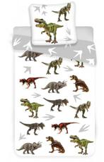 Dinosaurus Dekbedovertrek 150 x 200 cm, Maison & Meubles, Chambre à coucher | Linge de lit, Housse de couette, Une personne, Enlèvement ou Envoi