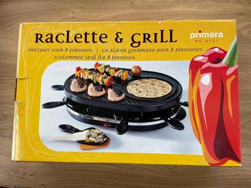 nieuw toestel raclette en grill voor 8 personen, Elektronische apparatuur, Gourmetstellen, Nieuw, 8 personen of meer, Ophalen of Verzenden
