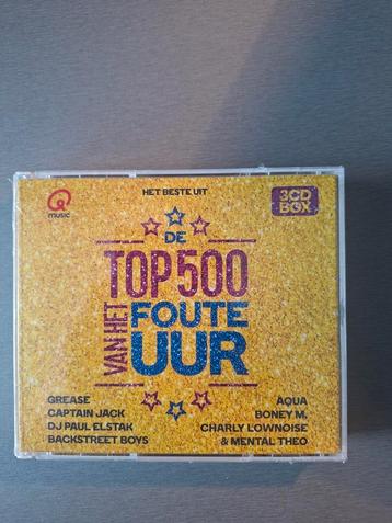 3cd box. Top 500 van het foute uur. Nieuw in verpakking.  beschikbaar voor biedingen