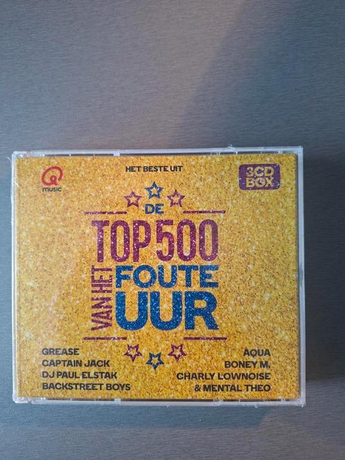 3cd box. Top 500 van het foute uur. Nieuw in verpakking., Cd's en Dvd's, Cd's | Verzamelalbums, Zo goed als nieuw, Ophalen of Verzenden