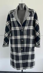 Mantel (38) van Xandres !, Kleding | Dames, Jassen | Winter, Maat 38/40 (M), Verzenden, Zwart, Zo goed als nieuw