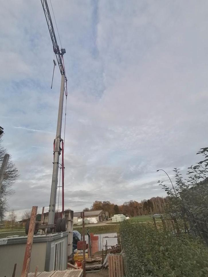 Crue de chantier Dalbe 24 metres, Bricolage & Construction, Monte-charges, Enlèvement