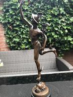 bronzen  Groot beeld in brons genaamd ''mercury'' (hermes, Antiek en Kunst, Kunst | Beelden en Houtsnijwerken, Ophalen of Verzenden