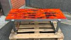 Table basse Fat Lava Brutalism, orange, années 1960, Maison et Meubles, Envoi