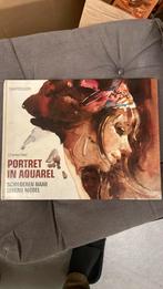 Portret in aquarel, Ophalen of Verzenden, Zo goed als nieuw