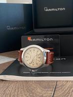Hamilton Khaki King Automatic, Cuir, Autres marques, Acier, Montre-bracelet