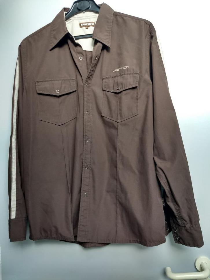 Hemd Lakewood (nieuw : nooit gedragen) - Large, Kleding | Heren, Overhemden, Nieuw, Ophalen of Verzenden