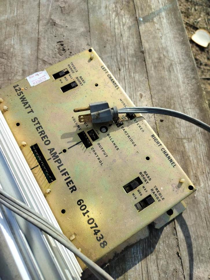 Ami Rowe jukebox versterker 125 Watt., Verzamelen, Automaten | Jukeboxen, Gebruikt, Ami, 1970 tot heden, Ophalen