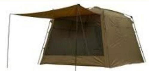 Groene opbergtent/visserstent, Caravans en Kamperen, Tenten, Gebruikt, Ophalen