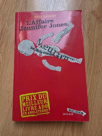 L'Affaire Jennifer Jones - Anne Cassidy, Enlèvement, Comme neuf
