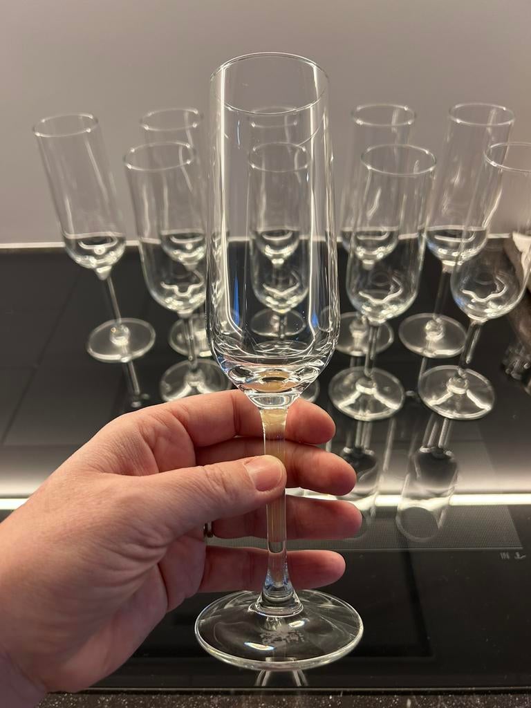 Dyrgrip ikea champagneglas, 10 stuks, Enlèvement, Comme neuf