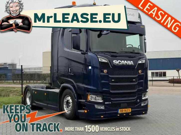 LEASING SCANIA S520 V8 FULL AIR  16.353cc, Auto's, Vrachtwagens, Bedrijf, Te koop, ABS, Adaptive Cruise Control, Airconditioning