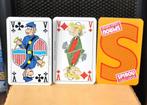 2 cartes a jouer valet personnage de bd spirou, Collections, Enlèvement ou Envoi, Utilisé, Carte(s) à jouer