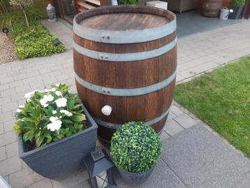 Wijnvat, Tuin en Terras, Regentonnen, Ophalen, Gebruikt, Hout