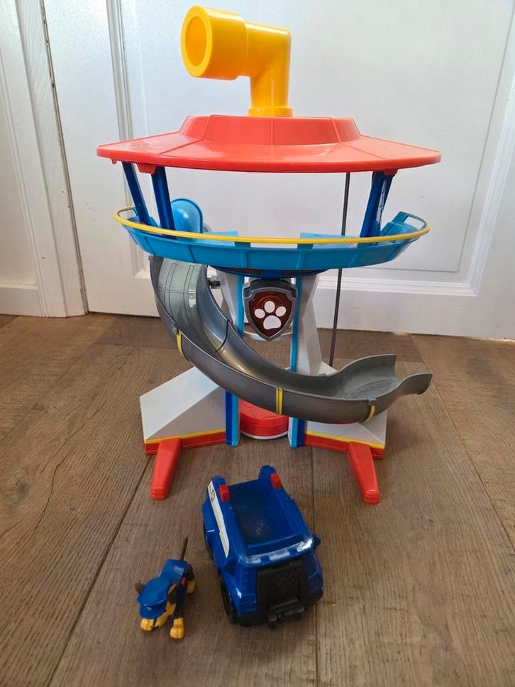 PAW Patrol - Hoofdkwartier Speelset, Kinderen en Baby's, Speelgoed | Buiten | Actiespeelgoed, Zo goed als nieuw, Ophalen of Verzenden