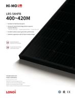 Longi 400wp full black (NIEUW), Doe-het-zelf en Bouw, Zonnepanelen en Toebehoren, Ophalen, Nieuw, Paneel