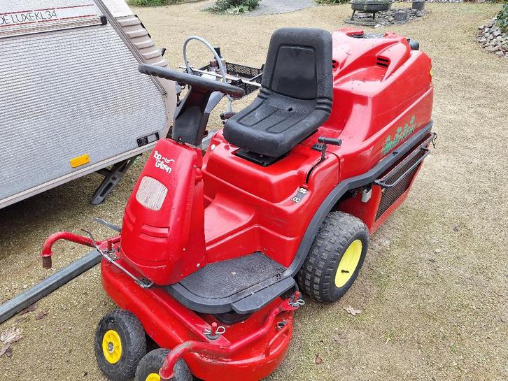 Gianni Ferrari zitmaaier, Tuin en Terras, Zitmaaiers, Gebruikt, 90 tot 120 cm, Elektrische starter, Opvangbak, Ophalen