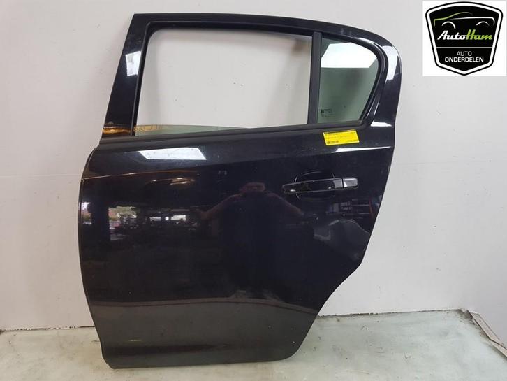 PORTIER LINKS ACHTER Opel Corsa D (|93189342|13181643|), Auto-onderdelen, Carrosserie, Deur, Opel, Achter, Links, Gebruikt
