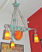 Art nouveau Luchter - Muller Fréres Luneville, Ophalen of Verzenden