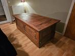 Coffre de Mariage Antique en Bois, 150 à 200 cm, Enlèvement, Utilisé, Chêne