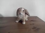 Lapin nain bêlier (hauteur 15 cm), Comme neuf, Animal, Autres matériaux, Envoi