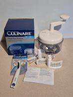 CULINARE fast 'n' easy manuele food processor en schiller, Ophalen of Verzenden, Zo goed als nieuw, Kunststof